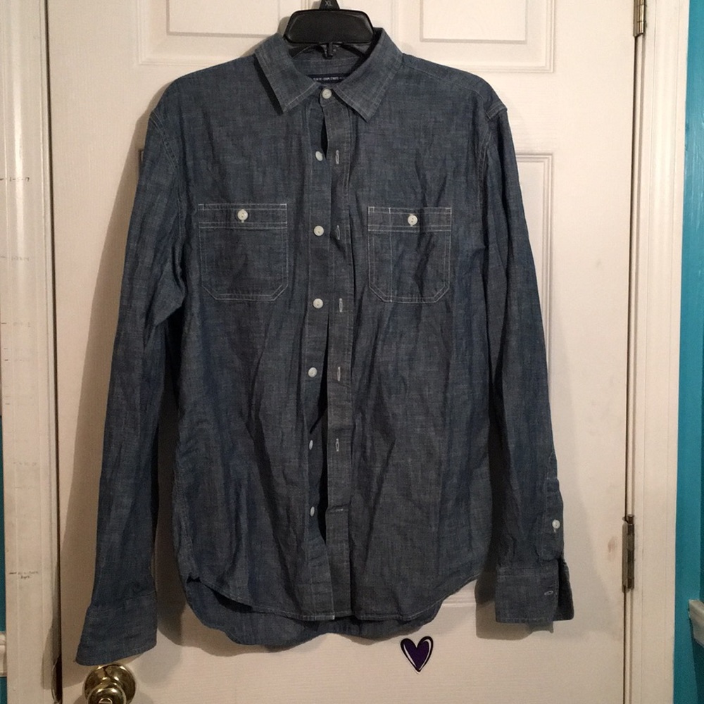 Old Navy Slim Fit Denim Button Up